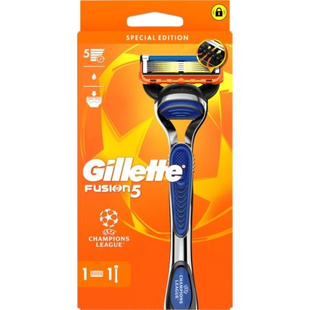 Gillette Fusion 5 Maquinilla De Afeitar Maquinilla de afeitar con banda lubricante y refrescante ofrece hidratación óptima