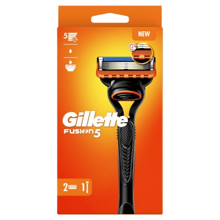 Gillette Fusion 5 Maquinilla De Afeitar Estuche Set para afeitado apurado de larga duración