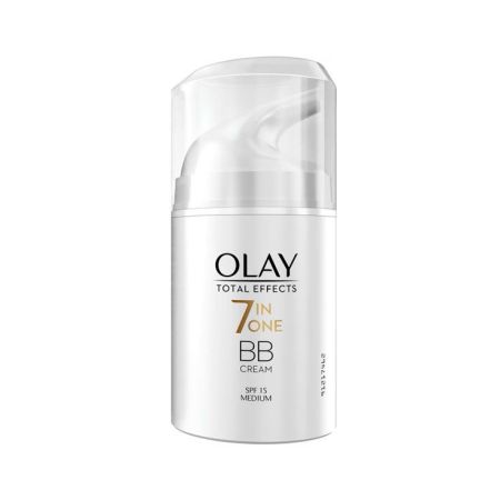 Olay Total Effects 7 In One Bb Cream Spf 15 Medium Crema hidratante con color multibeneficios ilumina minimiza poros suaviza y reafirma 50 ml