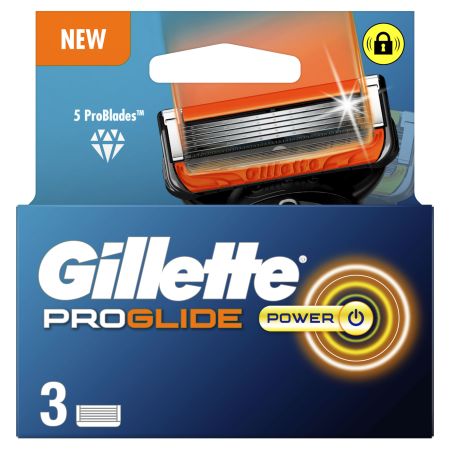 Gillette Proglide Power Recambio Maquinilla de afeitar para afeitado con comodidad y estilo 3 uds