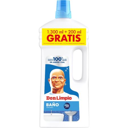 Don Limpio Limpiador Baño Limpiador de baño evita las marcas de agua y la acumulación de restos de jabón