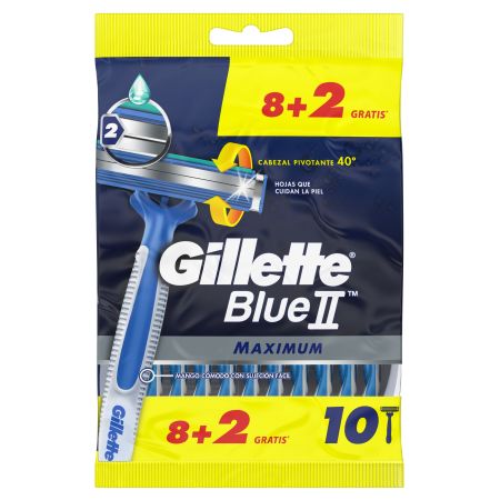 Gillette Blue 2 Maquinilla desechable 8+2 = 10 uds