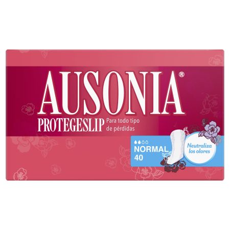 Ausonia Protegeslip Normal Para Todo Tipo De Pérdidas Protegeslip para todo topo de pérdidas neutralizador de olores 40 uds