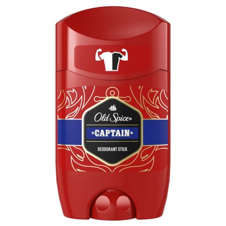 Old Spice Captain Desodorante Stick Desodorante combate todos los olores para una protección duradera 50 ml