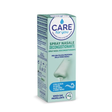 Care For You Spray Nasal Descongestionante Spray nasal descongestionante limpieza profunda del hueco nasal 20 ml