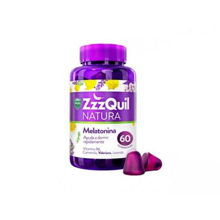 Zzzquil Complemento Alimenticio Natura Melatonina Complemento alimenticio favorecedor del sueño y reductor del tiempo para su conciliación