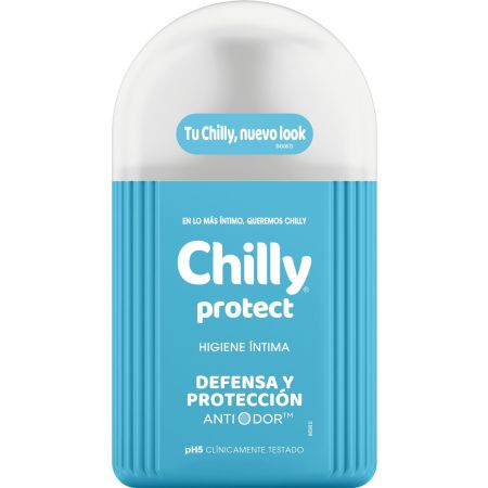 Chilly Gel Higiene Íntima Protect Gel de higiene íntima protege la flora vaginal 250 ml