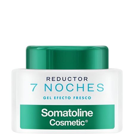 Somatoline Reductor 7 Noches Gel Efecto Fresco Tratamiento para adiposisdad localizada en muslos y caderas alisa la piel y combate celulitis mientras duermes 400 ml