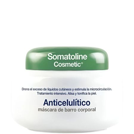 Somatoline Anticelulítico Máscara De Barro Corporal Tratamiento intenso para tratar la celulitis alisa y tonifica frenando exceso de líquidos y estimulando la circulación 500 gr