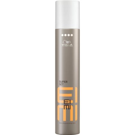 Wella Professionals Eimi Super Set Extra Strong Finishing Spray Nº4 Laca fijadora profesional extrafuerte ayuda a proteger el cabello contra rayos humedad y daño