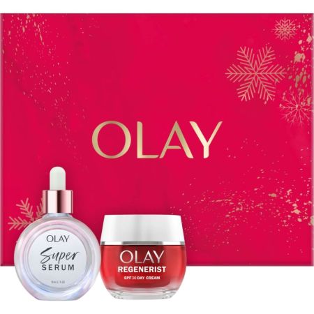 Olay Piel Más Firme Y Radiante Estuche Tratamiento antiedad para presumir de una piel más suave y firme en solo 14 días