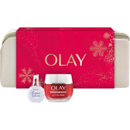 Olay Piel Más Firme Y Radiante Neceser Tratamiento antiedad para presumir de una piel más firme y renovada en solo 14 días