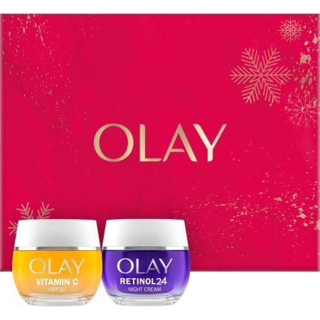 Olay Piel Luminosa Y Renovada Estuche Tratamiento antiedad para presumir de una piel más luminosa y renovada en solo 1 noche