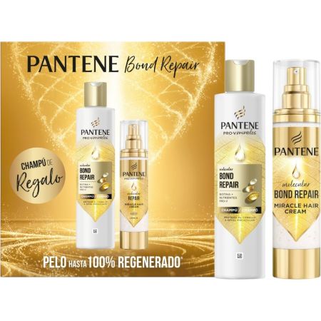Pantene Bond Repair Estuche Kit de reparación capilar ideal para cabello débil y dañado