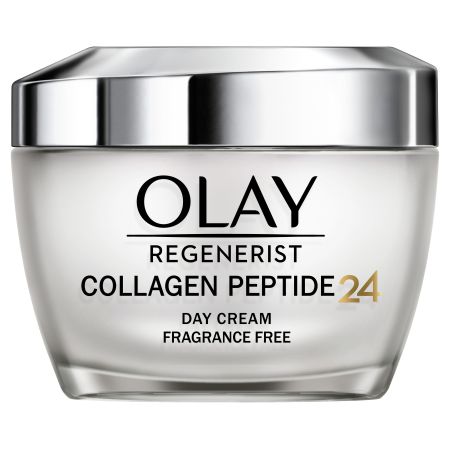 Olay Regenerist Collagen Peptide24 Day Cream Crema de día sin fragancia hidrata intensamente piel fuerte y radiante 50 ml