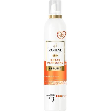 Pantene Pro-V Ondas Perfectas Espuma Nº3 Espuma fijadora nutritiva ofrece definición suave y brillo espectacular en tus ondas