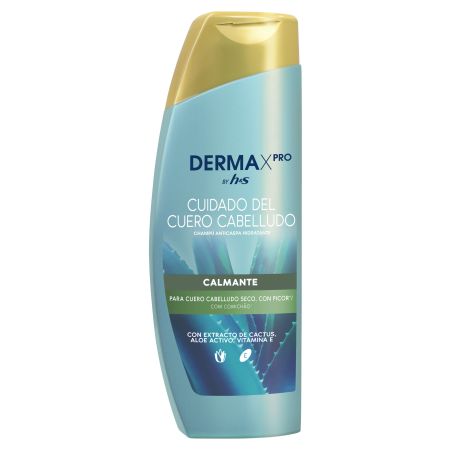 H&S Dermax Pro Calmante Champú Anticaspa Hidratante Champú anticaspa y calmante nutre y revitaliza para cabello seco y con picor 300 ml