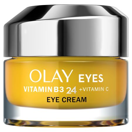 Olay Eyes Vitamin B3 24 +Vitamin  C Eye Cream Contorno de ojos sin perfume iluminador hidrata instantáneamente 24 horas 15 ml