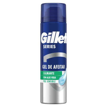 Gillette Series Gel De Afeitar Gel de afeitar calmante con aloe vera 200 ml