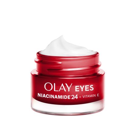Olay Eyes Niacinamide 24 + Vitamin E Crema Contorno De Ojos Contorno de ojos activador de la renovación celular piel más suave y revitalizada 15 ml