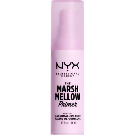 Nyx Professional Makeup The Marsh Mellow Primer Prebase de maquillaje con 10 beneficios increíbles para prolongar la duración del maquillaje 30 ml