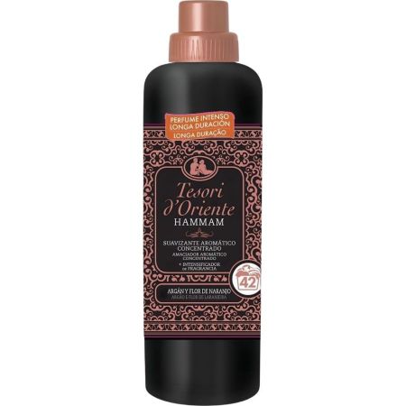 Tesori D'Oriente Hammam Suavizante Aromático Concentrado Suavizante concentrado con perfume intenso de argán y flor de naranjo de larga duración 42 lavados 760 ml