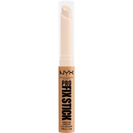 Nyx Professional Makeup Pro Fix Stick Correcting Concealer Corrector de cobertura media no se cuartea unifica corrige disimula e ilumina acabado natural