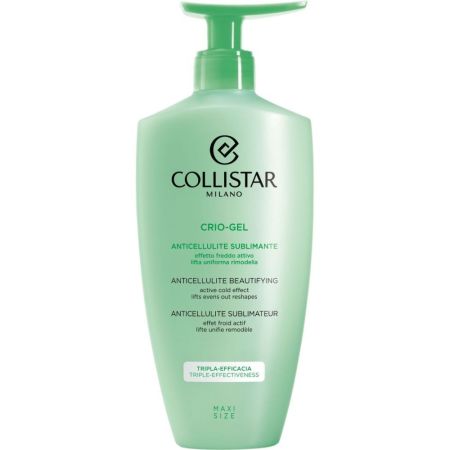 Collistar Crio-Gel Anticelulítico Anticelulítico previene trata y contrarresta las alteraciones estéticas de la celulitis 400 ml