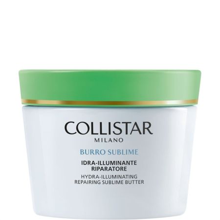 Collistar Manteca Hidratante Iluminadora Reparadora Manteca corporal de textura rica oferce un efecto de luminosidad hidratando profundamente hasta 72 horas 200 ml