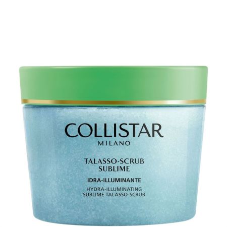 Collistar Talasso-Scrub Hidratante Iluminador Exfoliante corporal con micropartículas iluminadoras ofrece una piel más lisa con efecto glow desde la primera aplicación 600 ml