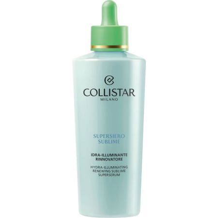 Collistar Supersérum Hidratante Iluminador Renovador Sérum corporal hidratante con efecto glow que ofrece luminosidad y uniformidad a la piel hasta 72 horas 200 ml