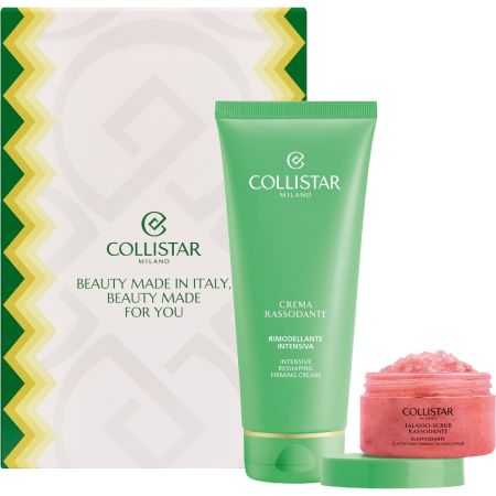 Collistar Rassodante Estuche Set corporal de alto rendimiento remodela la silueta exfoliante la piel para un acabado más firme y tonificado