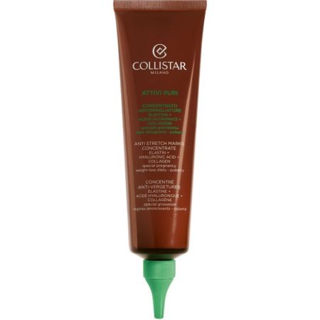 Collistar Activos Puros Concentrado Antiestrías Concentrado antiestrías especialmente para embarazo dietas de adelgazamiento y pubertad 150 ml