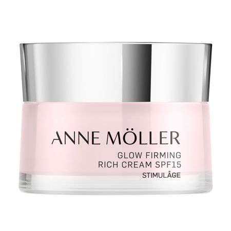 Anne Möller Stimulâge Glow Firming Rich Cream Spf 15 Crema de día enriquecida ofrece hidratación luminosidad y firmeza piel lisa y elástica 50 ml