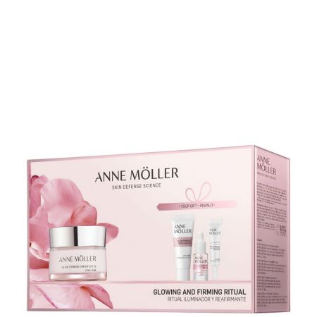 Anne Möller Glowing And Firming Ritual Crema Rica Estuche Crema de día enriquecida reparadora y reequilibrante piel firme y elástica 50 ml