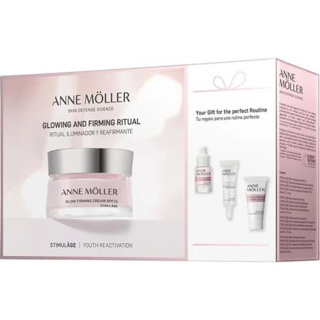 Anne Möller Stimulâge Glow Firming Cream Spf 15 Estuche Crema de día mejoradora de hidratación luminosidad y firmeza con protección 50 ml