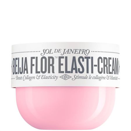 Sol De Janeiro Beija Flor Elasti-Cream Crema corporal perfumada rellena y refuerza hidratando 24 horas con irresistible con aroma a fruta del dragón 240 ml