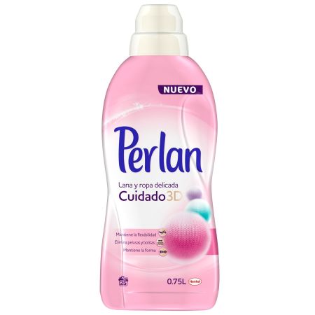 Perlan Detergente Cuidado 3d Lana Y Ropa Delicada Detergente líquido cuida de tus tejidos delicados con aloe vera