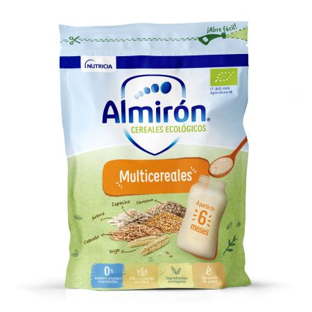 Almirón Multicereales Cereales Ecológicos Papilla multicereales con vitamina b1 a partir de 6 meses 200 gr