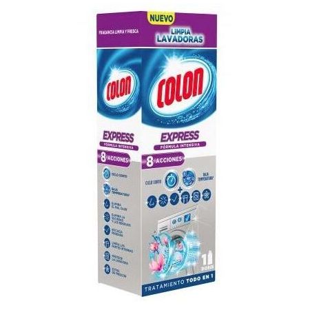 Colon  Limpia lavadoras 250ml fragancia limpia y fresca
