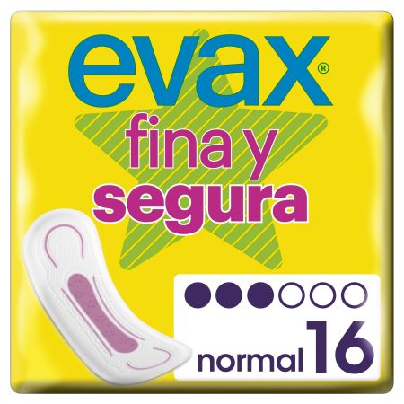 Evax Fina Y Segura Compresas 16 uds normal
