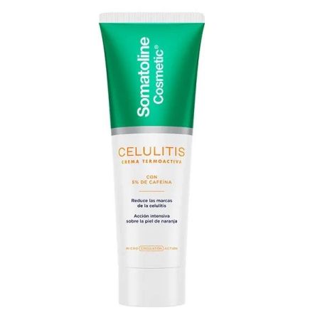 Somatoline Celulitis Crema Termoactiva Crema anticelulítica con acción intensiva sobre la piel de naranja 250 ml