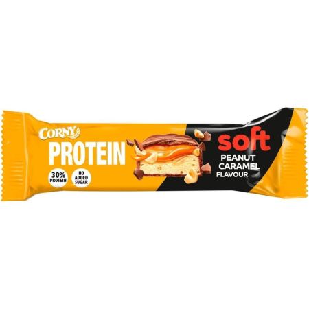 Corny Barrita 30% Protein Penaut Caramel Flavour Barrita sin azúcares añadidos ofrece un aporte nutritivo ideal para recargar energía de forma saludable 45 gr