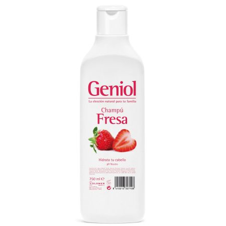Geniol Fresa Champú Champú hidrata el cabello con fresa 750 ml