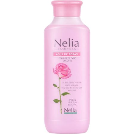 Nelia Agua De Rosas Colonia de baño para mujer 750 ml
