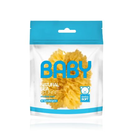 Suavipiel Baby Natural Sea Sponge Esponja de baño extrasuave natural e hipoalergénica para cuidar la piel de tu bebé