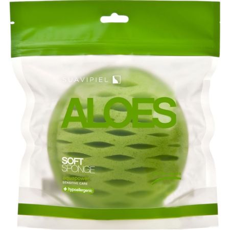 Suavipiel Aloes Soft Sponge Aquapower Esponja de baño ofrece una suavidad extra para conseguir una piel más sana