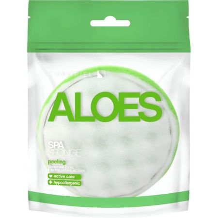 Suavipiel Aloes Spa Sponge Peeling Esponja de baño ofrece acción exfoliante y elimina las células muertas de tu piel