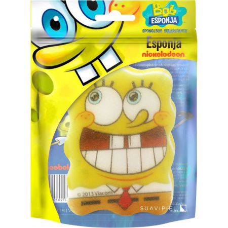 Suavipiel Bob Esponja Esponja Esponja de baño limpia profundamente ofreciendo máxima diversión y suavidad