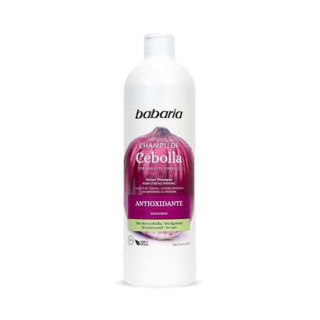 Babaria Cebolla Champú Cahmpú antioxidante estimulante y fortalecedor del cabello 700 ml